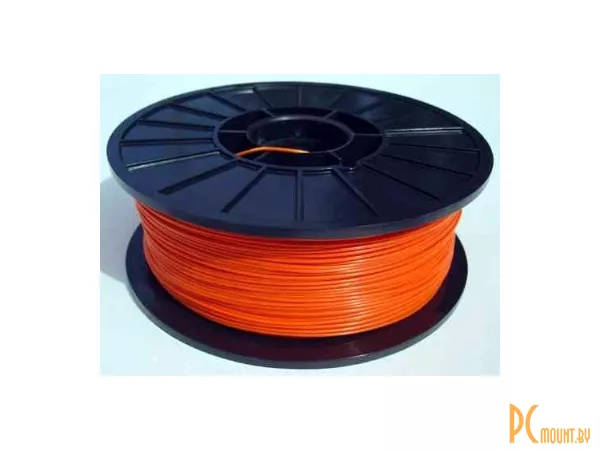 ABS Пластик для 3D печати (филамент) в катушках, Alfa-filament, ABS STANDART, Orange