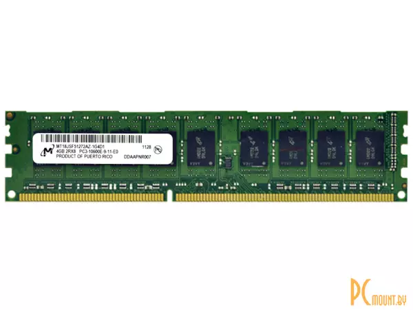 (б/у) DDR3, 4GB, PC10600R (1333MHz), Micron ECC REG