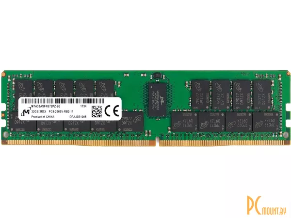 (б/у) DDR4, 32GB, PC23400 (2933MHz), MICRON MTA36ASF4G72PZ-2G9