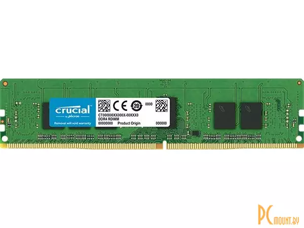 (б/у) DDR4, 4GB, PC19200R (2400MHz), Crucial CT4G4RFS824A