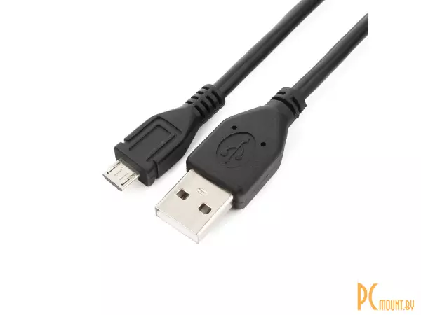 Кабель USB 2.0 USB->MicroUSB Gembird CCP-mUSB2-AMBM-0.5M