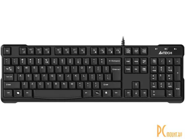 Клавиатура A4Tech KR-750 smart black USB