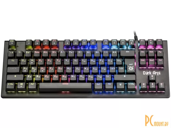 Клавиатура Defender Dark Arts GK-375 Rainbow (45375)